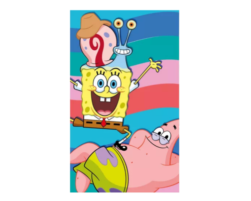 Rätik Disney Spongebob, 30x50 cm
