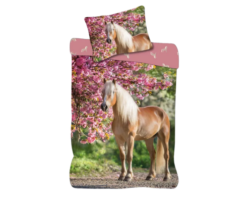Laste voodipesukomplekt Horses, 100x135, 2-osaline