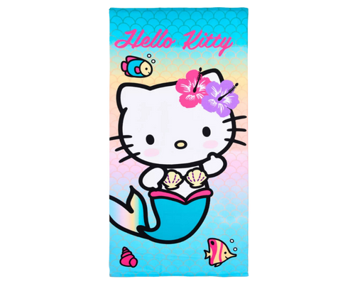 Laste rätik Hello Kitty Mermaid, 70x140 cm