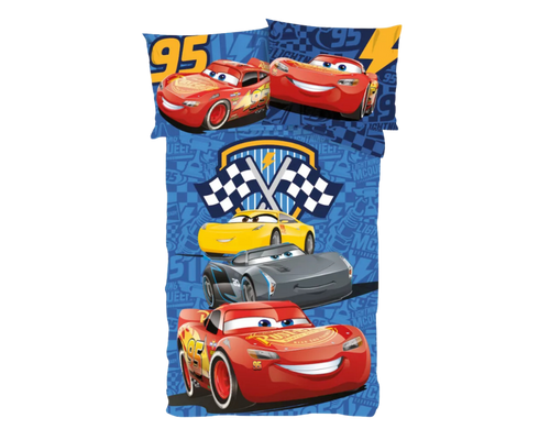 Voodipesukomplekt Disney Cars Track Stars, 100×135