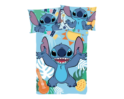 Voodipesukomplekt Disney Lilo and Stitch Tropical, 100×135